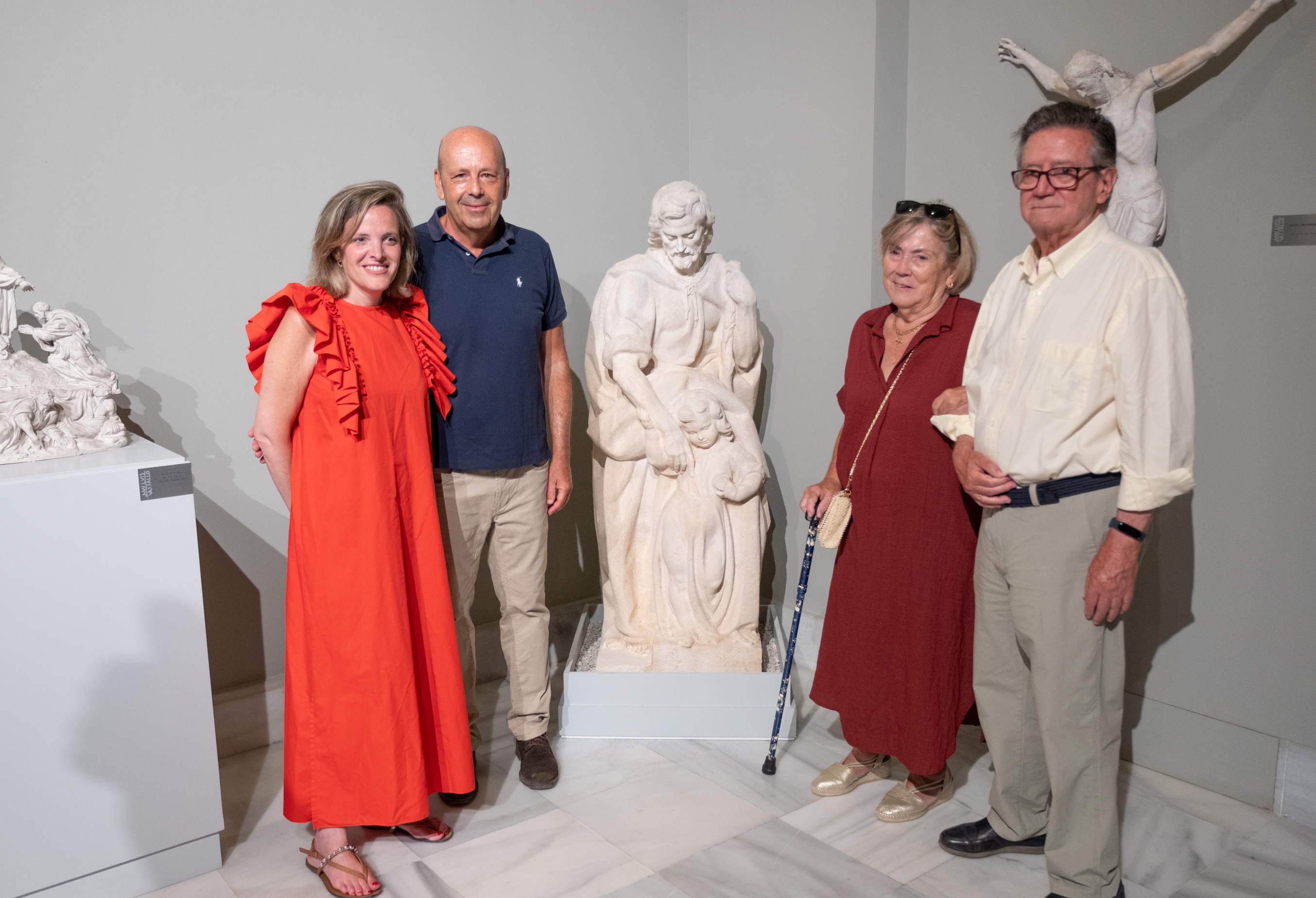 La Colección Vassallo incorpora un busto del Reina Sofía y un San José